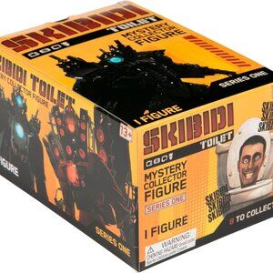 Skibidi Toilet Collector Figure 4.5-Inch Mystery Pack [1 RANDOM Stylized Figure]